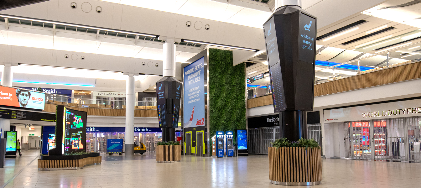 Airport Column Cladding